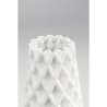 Vase Akira en porcelaine blanche