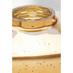 Vase Lizy Shine en verre bleu et or