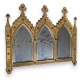 Miroir Néo-gothique triple