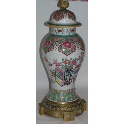  Lampe Samson style chinois. sur  Moinat SA  - Antiquités décoration