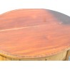  Table portefeuille demi-lune anglaise en acajou sur  Moinat SA  - Antiquités décoration