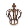 Rusty iron wreath