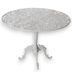  Table Fougère en fonte d'aluminium sur  Moinat SA  - Antiquités décoration