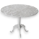 Table Fougère en fonte d'aluminium