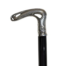Walking stick with an ‘openwork’ knob