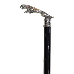 Walking stick with a "Jaguar" knob
