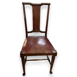 Suite de 6 chaises et 2 fauteuils \"Tabard Inn\"