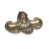Brass inkwell