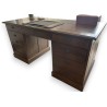 Bureau plat à 8 tiroirs