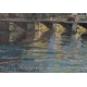 Tableau "Pont des Bergues" signé BAUDIT