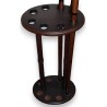 Oval wenge rod holder, for 8 rods, from Moinat SA – Antiques and home décor