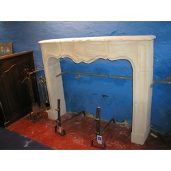 Stylised limestone fireplace by Moinat SA – Antiques and home décor
