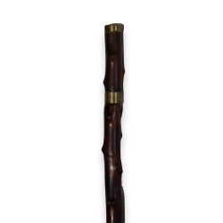 Thornwood walking stick with brass fittings