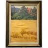 Tableau \"Champs de blé\" signé ANDRUET 87