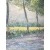 Tableau \"Chemin\" signé HV
