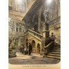 Watercolour engraving: ‘Courtyard of the Rathhaus’