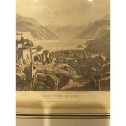 Gravure "East view of Sion"
