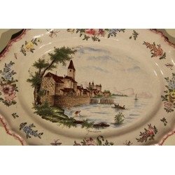 "Grandson" dish in Zurich earthenware from  Moinat SA  - Antiques and home décor