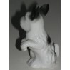 Sculpture \"Chien debout sur les pattes arrière\" G