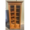 Louis XVI-style display cabinet with swivelling shelves