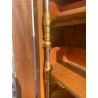 Louis XVI-style display cabinet with swivelling shelves