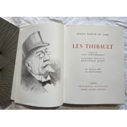 Livre \"Les Thibault\" par MARTIN DU GARD