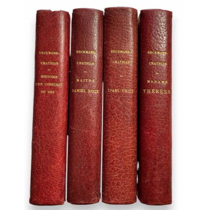 Collection de livres par ERCKMANN-CHATRIAN