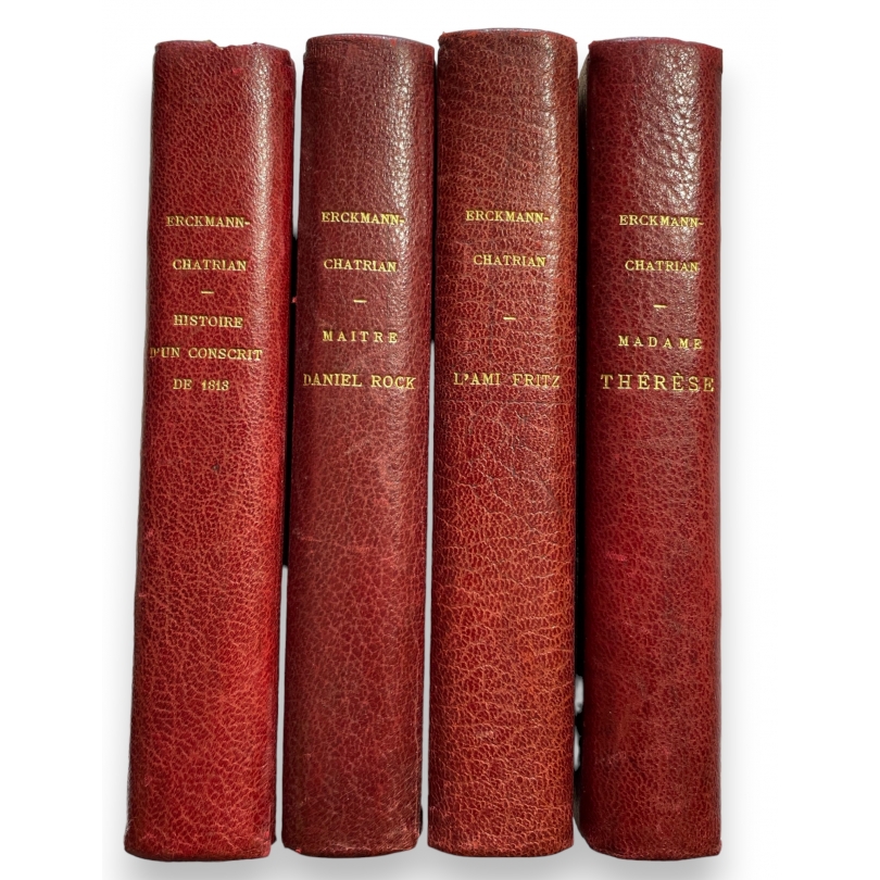 Collection de livres par ERCKMANN-CHATRIAN