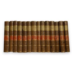 Collection de 14 livres par BUFFON