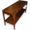 Table desserte en acajou