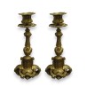 Pair of Napoleon III candlesticks by  Moinat SA  - Antiques and home décor