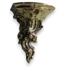  Petite console baroque en laiton poli sur  Moinat SA  - Antiquités décoration