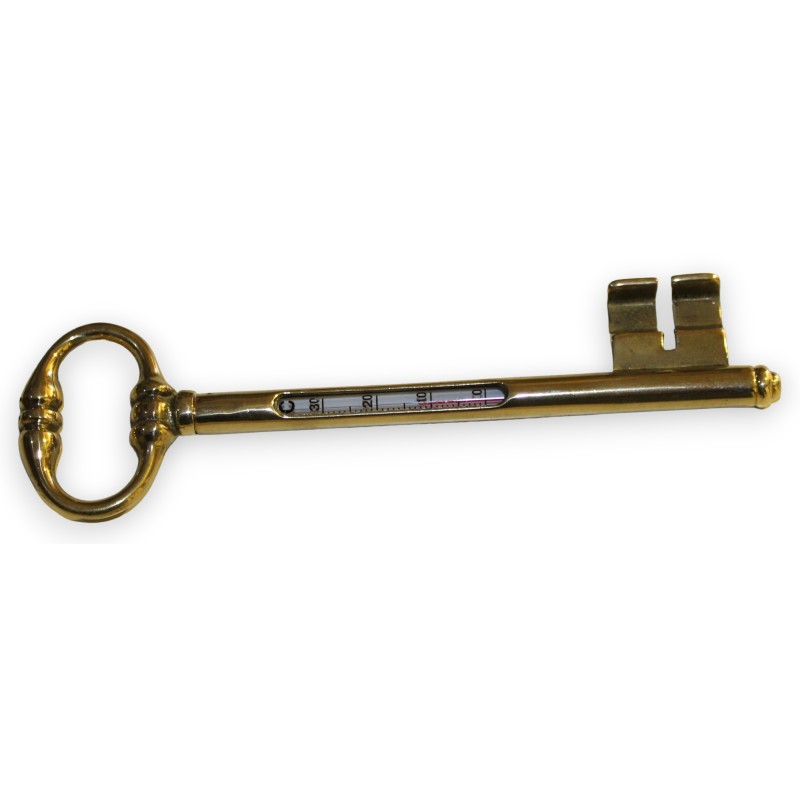 Wine thermometer in a brass key at Moinat SA – Antiques and home décor