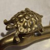 "Turtle" tap in polished brass