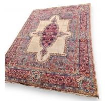 Tapis Tabriz fond beige