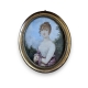 Miniature "Femme en robe blanche"