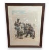 Lithograph: ‘The Soldiers’ Rest’ by F. ROUGE