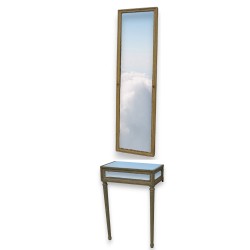 Console table and mirror by JEANJAQUET at Moinat SA – Antiques and home décor