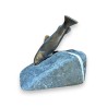 Bronze \"Truite\" de Charles REUSSNER