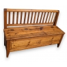 Banc coffre en sapin