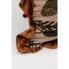Butterfly-print cushion