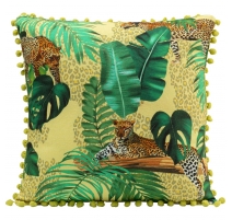 Coussin imprimé Léopards