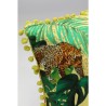 Leopard-print cushion