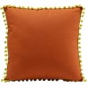 Leopard-print cushion