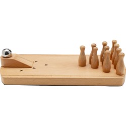 Jeu de bowling miniature