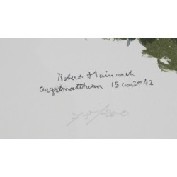 Lithograph entitled ‘Ibex’, signed by Robert HAINARD