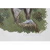 Lithograph entitled ‘Ibex’, signed by Robert HAINARD