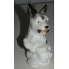 Sculpture \"Chien debout sur les pattes arrière\" D