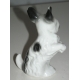 Sculpture-Dog standing on the back legs Of