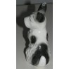 Sculpture \"Chien debout sur les pattes arrière\" D